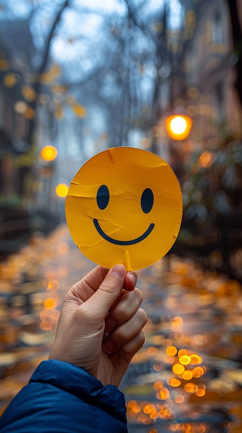 hand-holding-paper-cut-3d-smile